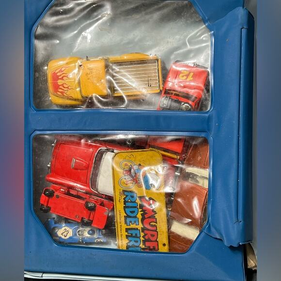 Huge Lot 53 PC Cars Matchbox Hot Wheels Corgi Vintage 70s - Early 2000s W/ CASE - Picture 4 of 16